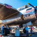 B-25 Bomber Sentimental Journey Madera Warbirds